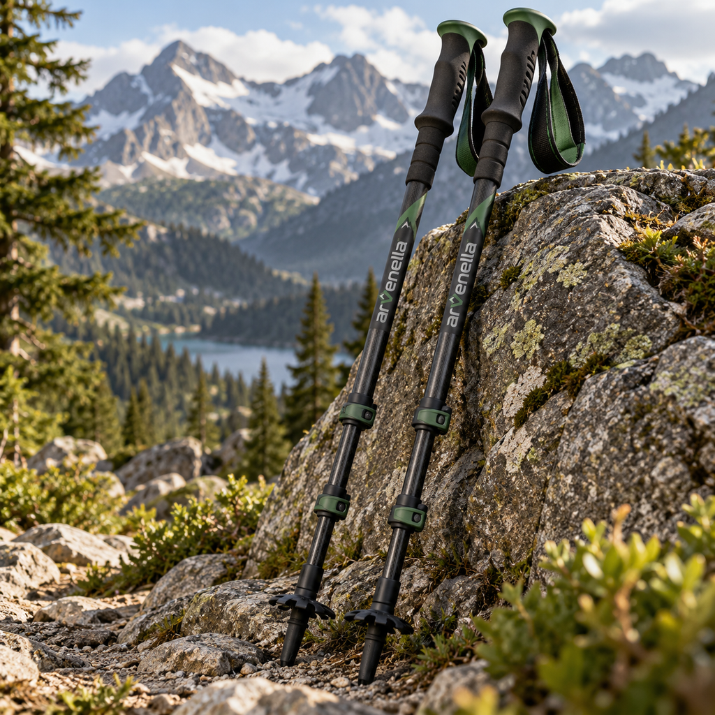 Arvenella™ Carbon Trekking Poles