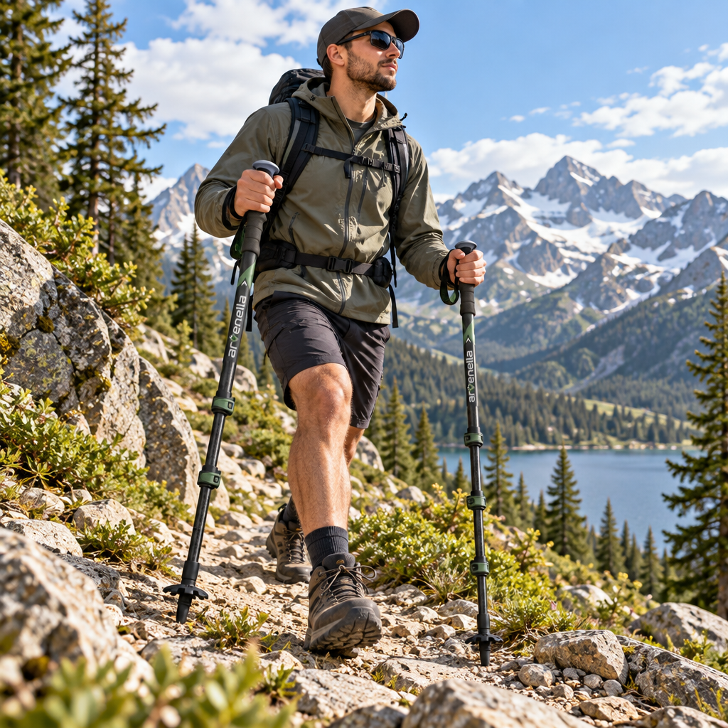 Arvenella™ Carbon Trekking Poles