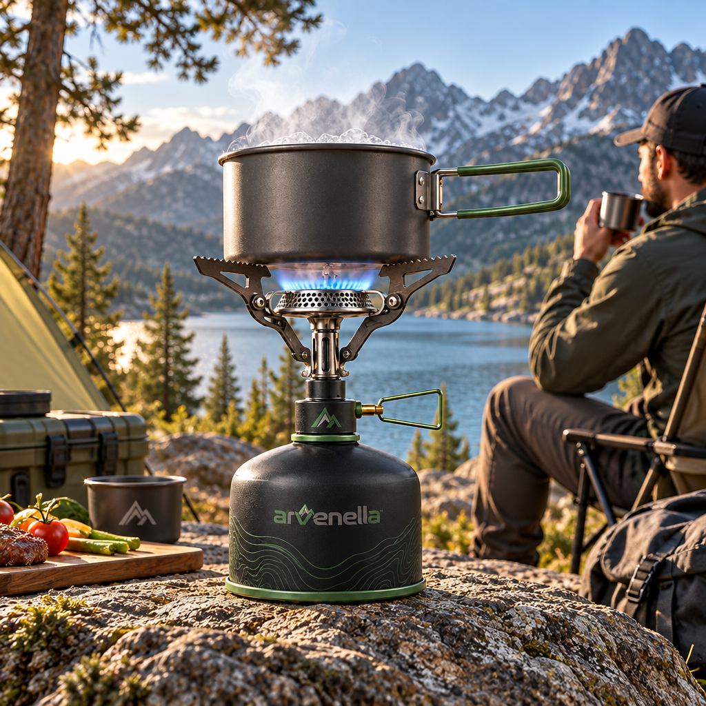 Arvenella™ TrailFlame Portable Camp Stove