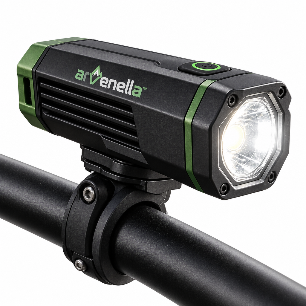 Arvenella™ RidgeBeam Mountain Bike Light